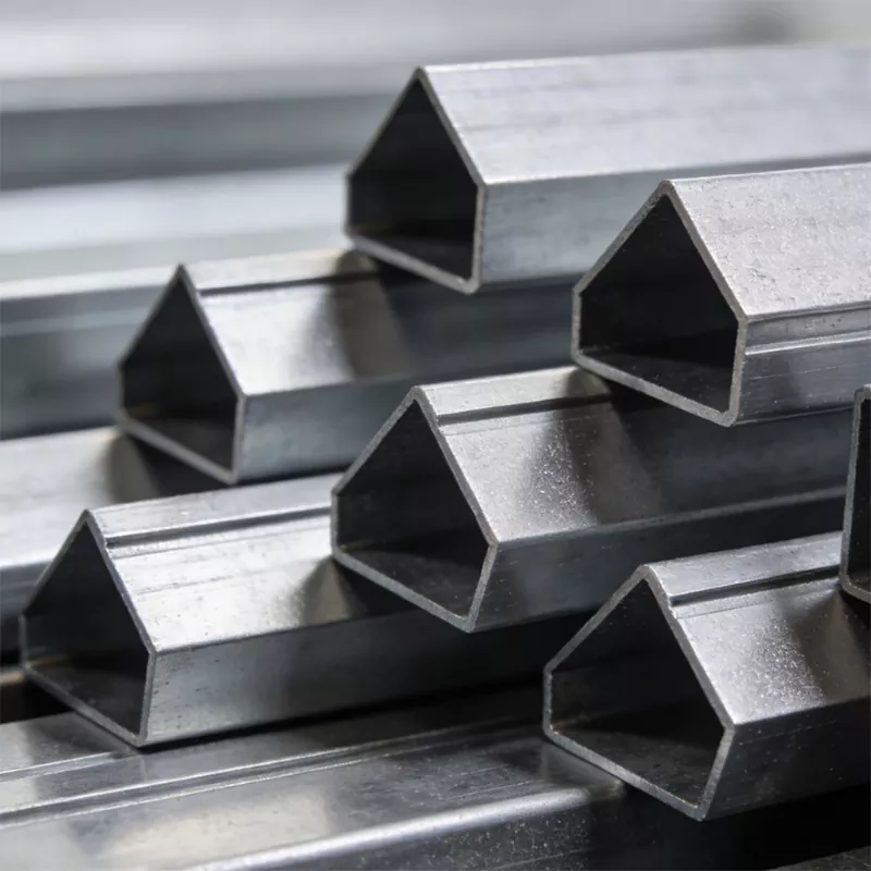 Scherpe hoek vierkante buis